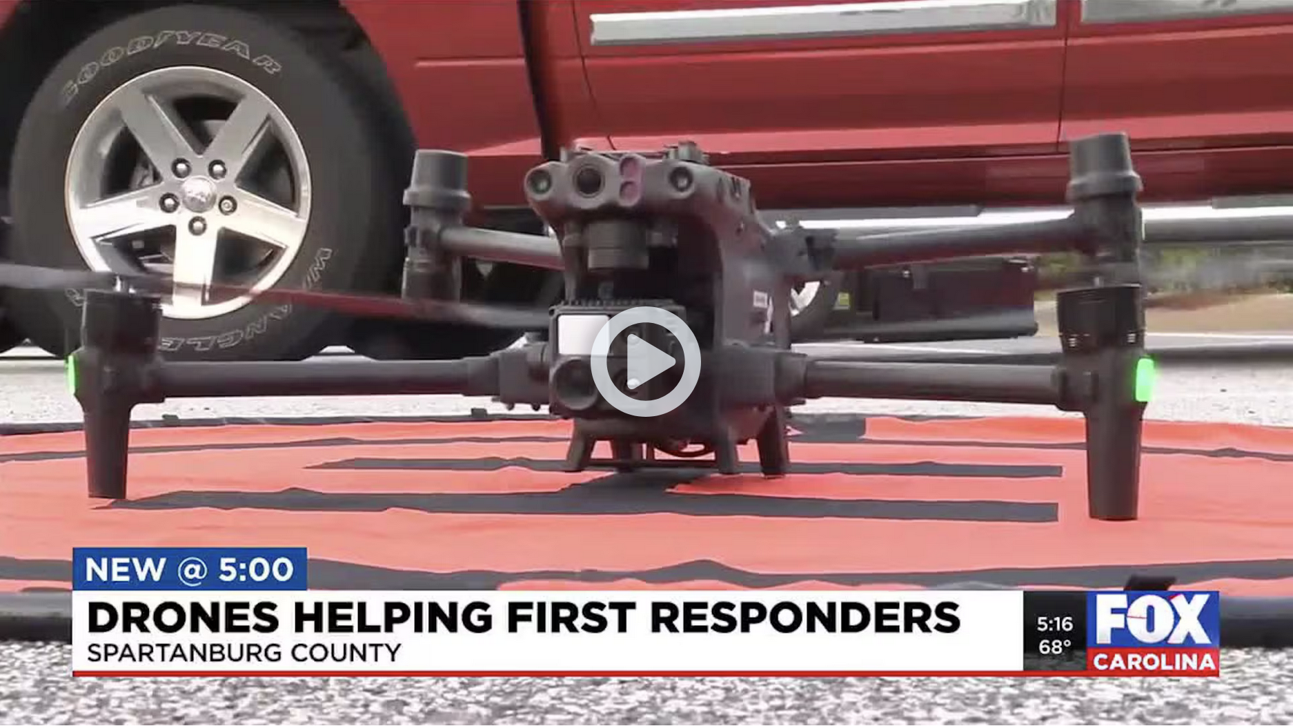 Drone91 on Fox Carolina